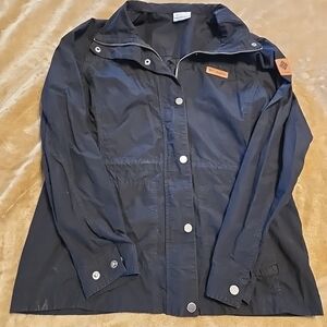 Columbia Women's Black Lightweight Rain Jacket Small